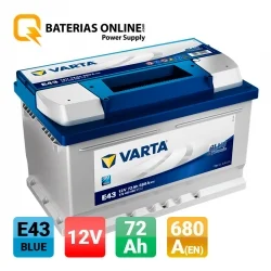 Batterie Varta E43 72Ah