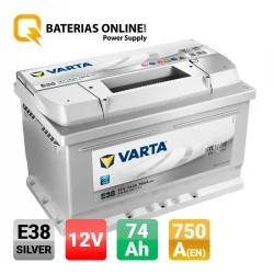 Batterie Varta E38 74Ah