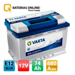 Batería Varta E12 74Ah