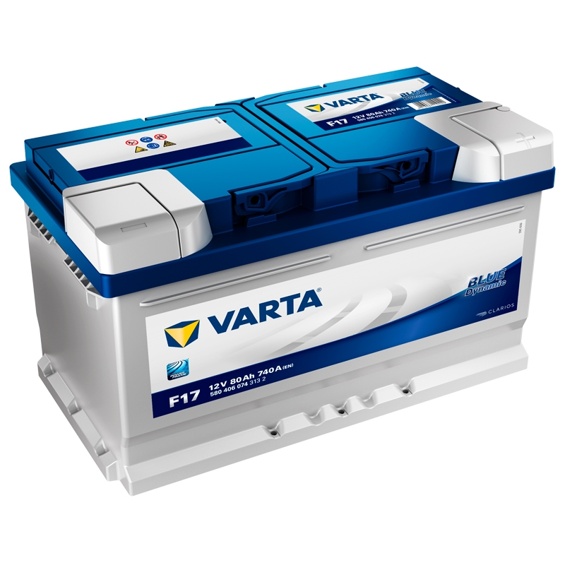 Batería Varta F17 80Ah