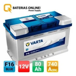 Batería Varta F16 80Ah
