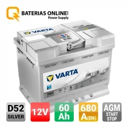 Batería Varta D52 60Ah