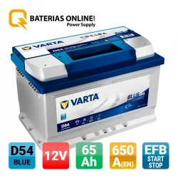 Batería Varta D54 65Ah