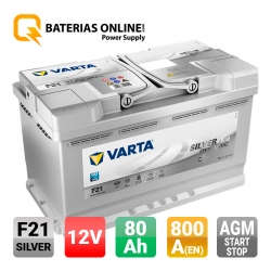 Batería Varta F21 80Ah