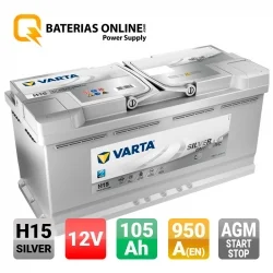 Batterie Varta H15 105Ah
