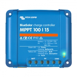 Regulador de Carga Victron BlueSolar MPPT 100/15