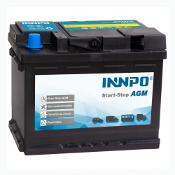 Batería INNPO AGM 60Ah 680A