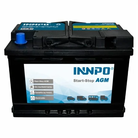 Batería INNPO AGM 70Ah 760A