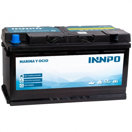 Batería INNPO AGM 100Ah Marina y Ocio