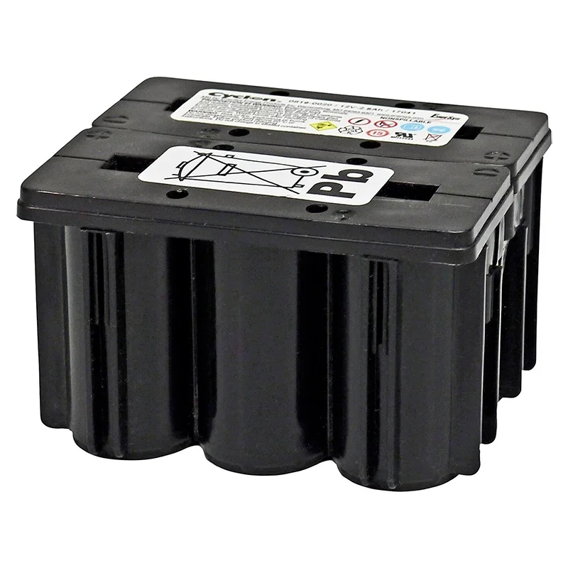 Blei-Säure Batterie AGM 12V 2,5Ah EnerSys CYCLON 0819-0020 Monoblock-D-Zelle 2x3