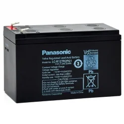 Batería de Plomo-Ácido AGM 12V 7.2Ah Panasonic LC-R127R2PG1