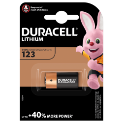 Batterie al litio Duracell CR123A DL123