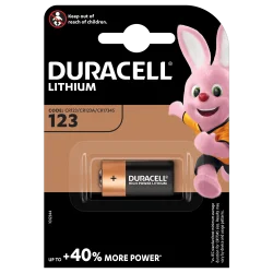 Batterie Duracell CR123A Ultra Lithium (1 Unità)