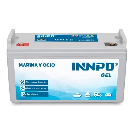Batería Plomo GEL 12V 120Ah INNPO Marina y Ocio
