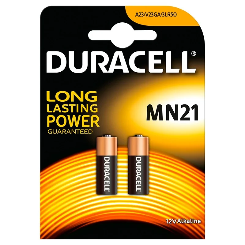 Batterie Alcaline Duracell MN21 Long Lasting Power (2 Unità)