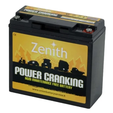 Batería de Plomo-Ácido AGM 12V 20Ah 680A Zenith ZPC120020 Booster