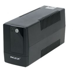Phasak PH 9465   Unterbrechungsfreie Stromversorgung 650 VA, LCD, USB, RJ45 