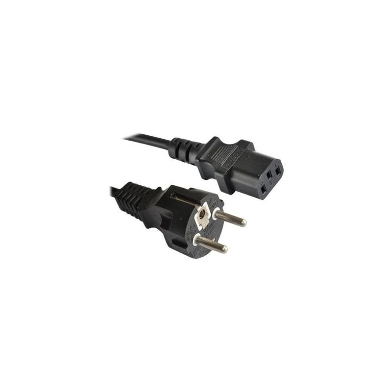 Cavo Alimentazione HI-FI Rodiato Connettore EU Schuko IEC-C13 Spina - Marchio Generico