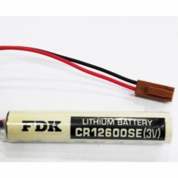 Batteria al Litio CR12600SE + Connettore LiMnO2 PLC 2N 3V...