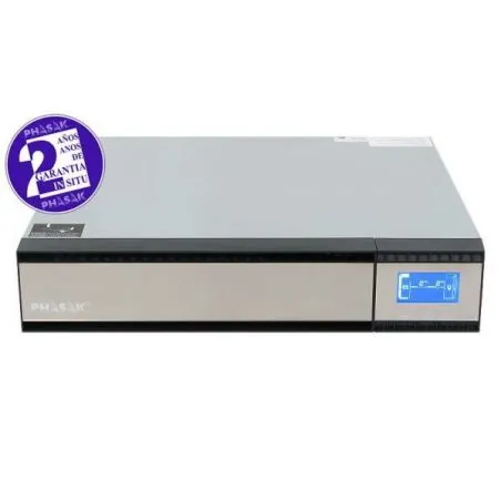 UPS Phasak-Pro-Rack-2000 VA Online, tv LCD 19"