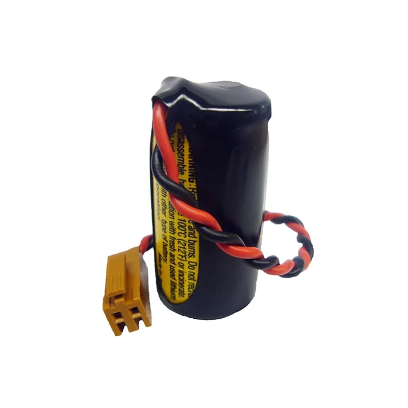 Lithium Batterie + Anschluss für GE Fanuc A02B-0177-K106 Batterie und Speicherprogrammierbare Steuerung 3V - 2000mAh