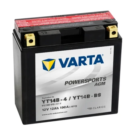 Batería Varta YT14B-BS