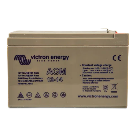 Batería Plomo-Ácido AGM 12V 14Ah Victron