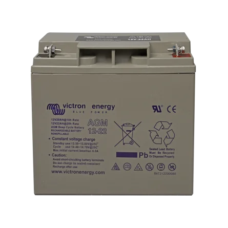 Blei-Säure AGM Batterie 12V 22Ah Victron Zyklische