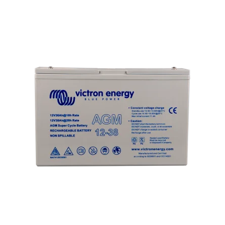 Batteria al Piombo-Acido AGM 12V 38Ah Victron Ciclica