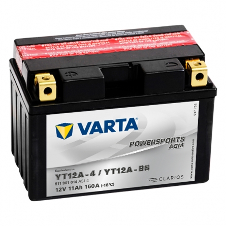 Batería Varta YT12A-BS