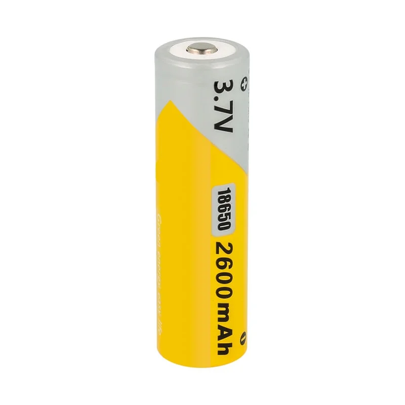 Batterie Lithium ICR 18650 2600mah mit schutzschaltung