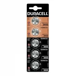 Duracell 2032 Lithium-Knopfzellen (5 Stück)