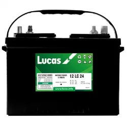 Batería de Plomo-Ácido 12V 80Ah Lucas 12LC24 Ciclo Profundo