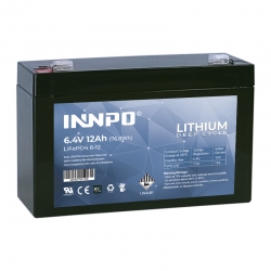 Batteria al litio LiFePO4 6.4V 12Ah