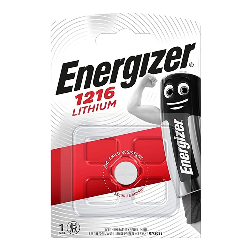Batterie a Bottone al Litio Energizer 1216 Lithium (1 Unità)