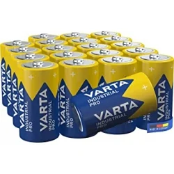 Varta Industrial Pro C Alkaline Batterien (20 Stück)