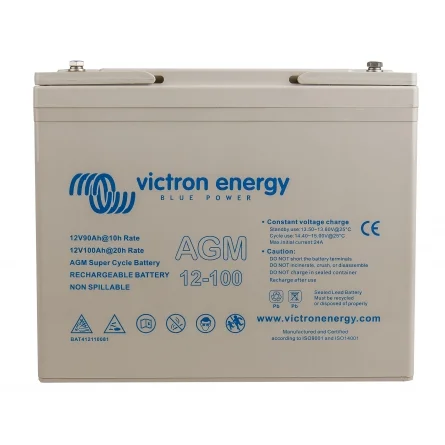 Batteria al Piombo-Acido AGM 12V 100Ah Victron Super Cycle