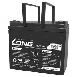 Batería Gel LONG LG36-12N 12V 36Ah