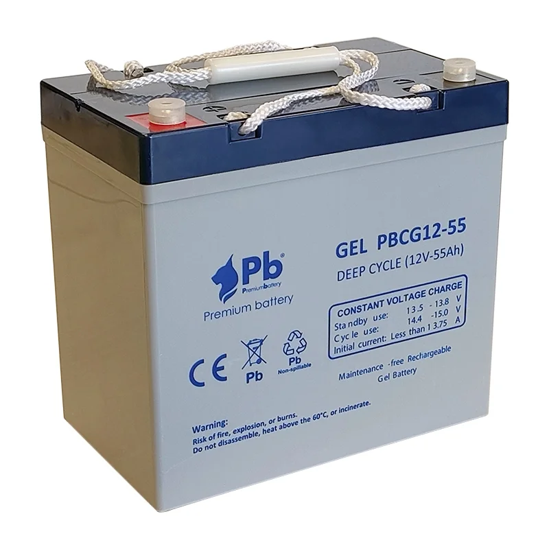 Batteria al Piombo-Acido GEL 12V 55Ah