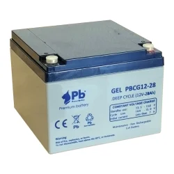 Batteria al Piombo-Acido GEL 12V 28Ah