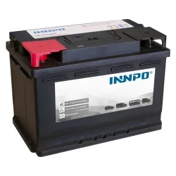 Batería de arranque INNPO 74Ah 680A Izq