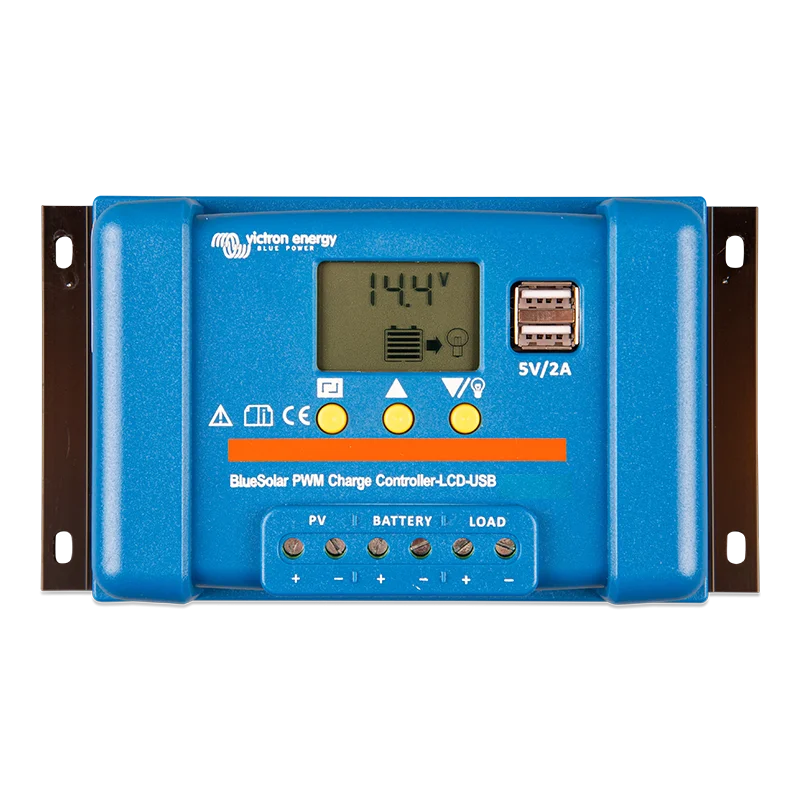 Regolatore di Carica Victron BlueSolar PWM-LCD e USB 12/24V 30A