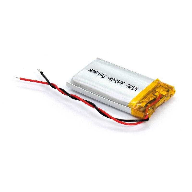Akku Lipolymer, 320mAh Wiederaufladbare LithiumBatterien Akku Lipolymer, 320mAh Wiederaufladbare LithiumBatterien