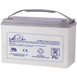 Batería plomo Leoch 12V 100Ah AGM