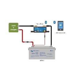 Monitor de Batería Victron SmartShunt 1000A / 50mV con Bluetooth