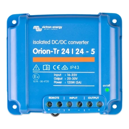 Victron Orion-Tr 24-24 5A (120W) Isolierter DC-DC-Wandler