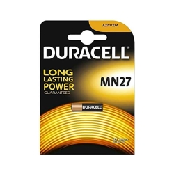 Pilas Alcalinas Duracell MN27 Long Lasting Power (1 Unidad)
