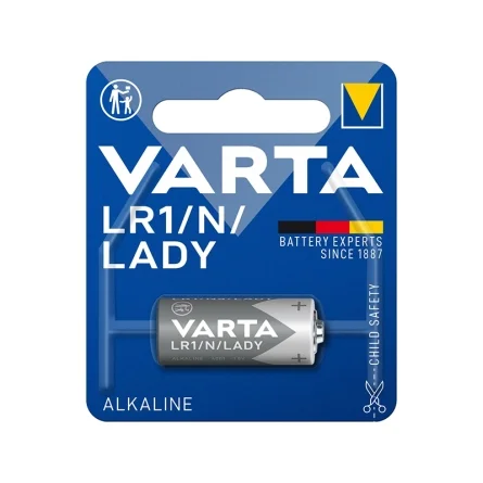 Pilas Alcalinas Varta LR1 N LADY Alkaline Special (1 Unidad)