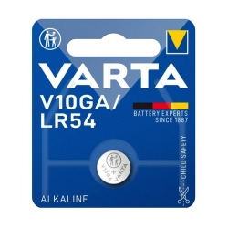 Batterie a Bottone Alcaline Varta V10GA LR54 (1 Unità)