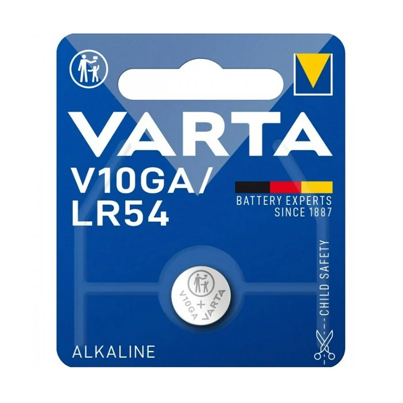 Varta V10GA LR54 Alkalische Knopfzellen (1 Stück)